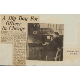 A Big Day For Officer In Charge