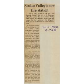 Stokes Valley's new fire station