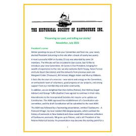 Newsletter (Historical Society of Eastbourne)