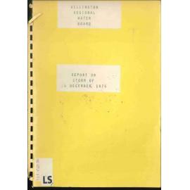 Report on storm of 20 December, 1976