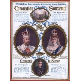 Coronation souvenir: "Crowned to serve"