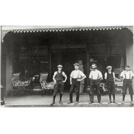 Liebezeit's shop staff