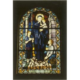 Sacred Heart Catholic Church : stained glass window (Gaynor memorial)