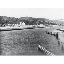 Reclamation : [from pipe bridge looking south]