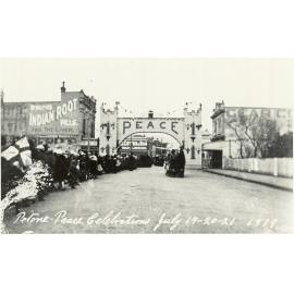 WWI peace celebrations : [Jackson Street]