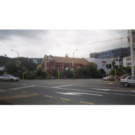 Laings Road Methodist Church demolition (h) : exterior from Queens Drive/Laings Road intersection