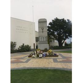 War memorial precinct - library and cenotaph