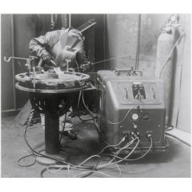 Woburn railway workshops : repair work