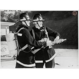 Sunday morning fire service exercise