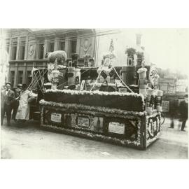 Labour Day Woollen Mills float