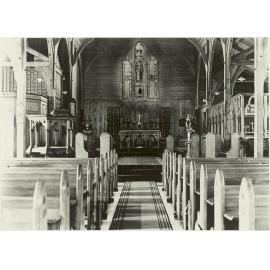 St Augustine's Anglican: interior