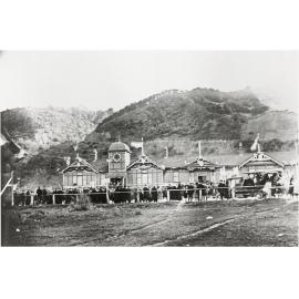 Third railway station: old Petone Railway Station built 