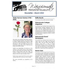 Newsletter (Wainuiomata Historical Museum) March 2024