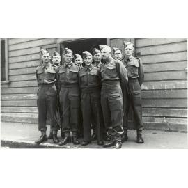 Home Guard Somes Battalion: A Company officers and N.C.O.s