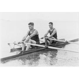 N.Z. champions double sculls: P.A. Abbott and K.J. Boswell
