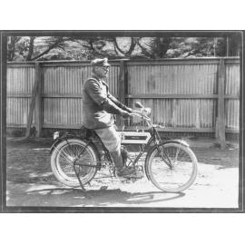 Imperial Triumph single cylinder belt-driven motor cycle 