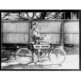  Imperial Triumph single cylinder belt-driven motor cycle 