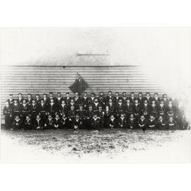 Group portrait of Petone Navals