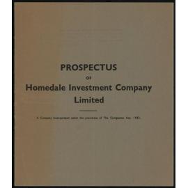 Prospectus of Homedale Investment Company Limited