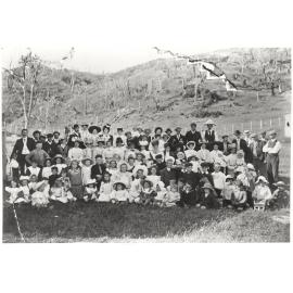 School picnic in school grounds
