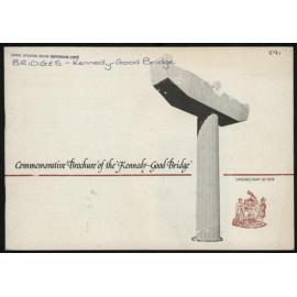 Commemorative brochure of Kennedy-Good Bridge