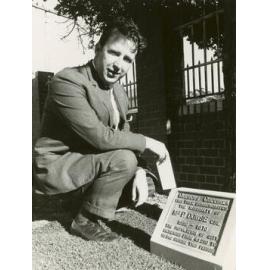 Percy Dowse commemorative plaque