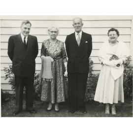 Mr and Mrs Davey with Mr and Mrs Dowse