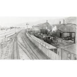 Engine erecting shop at Petone railway station