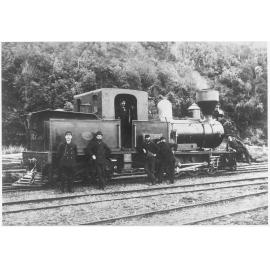 Locomotive No. 1223, made in 1878