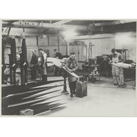 Todd Motors Petone: making aeroplane propellors W.W.II