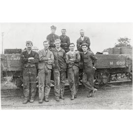 Railway workshops group of staff