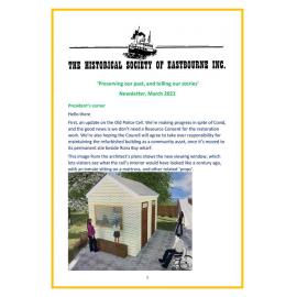 Newsletter (Historical Society of Eastbourne)
