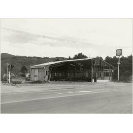 Service station in Homedale Village, Wainuiomata 