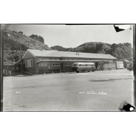 Petone Railway Station: with bus in the front