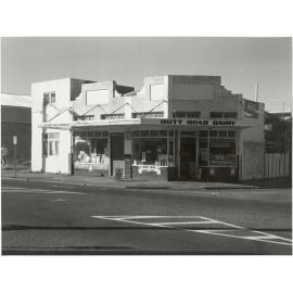 Corner Hutt Road + Petone Avenue: [Hutt Road Dairy]