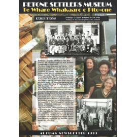 Petone Settlers Museum/Te Whare Whakaaro o Pito-one Newsletter