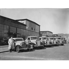 Bedford trucks at General Motors factory