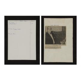 Library Clippings Books : Bands and Music (9681)