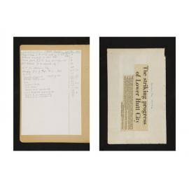 Library Clippings Books : Buildings and Growth (9688)