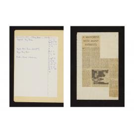 Library Clippings Books : Percy Dowse (9696)