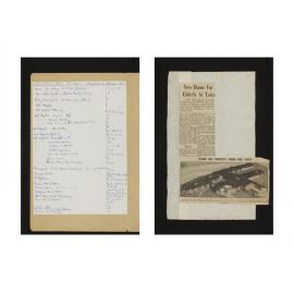 Library Clippings Books : Hospitals and Homes (9701)