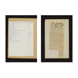 Library Clippings Books : Housing Development (9704)