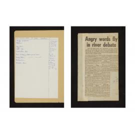 Library Clippings Books : Hutt River (9705)