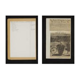 Library Clippings Books : 75th Anniversary 1966 (9722)