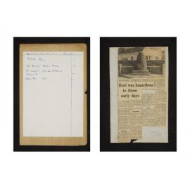 Library Clippings Books : Memorials (9725)