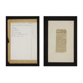 Library Clippings Books : Parking (9728)