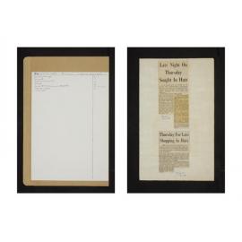 Library Clippings Books : Shopping (Late night) (9742)