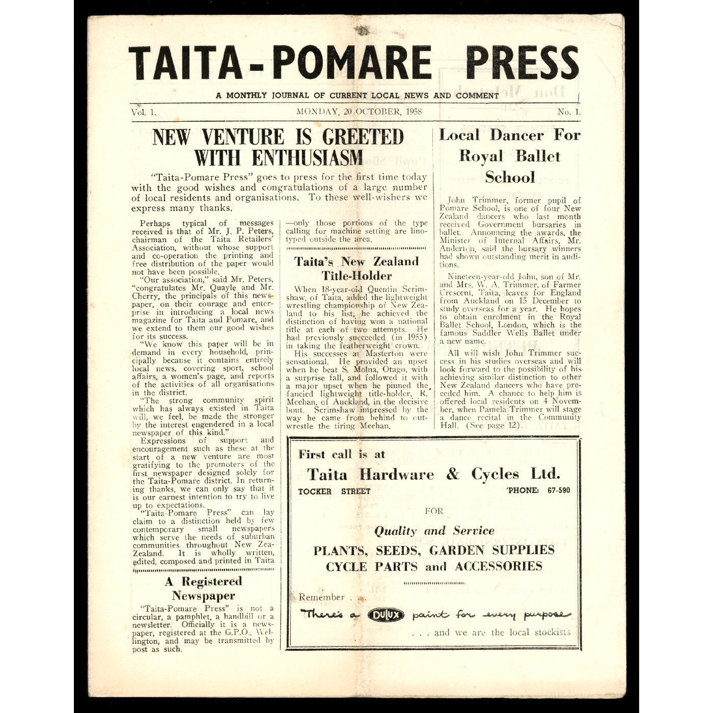 Publication 004 Taita-Pomare Press