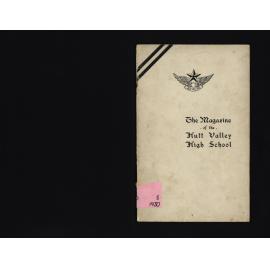The Magazine of the Hutt Valley High School 1930