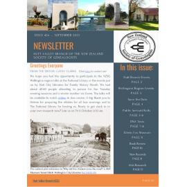 Newsletter (NZ Society of Genealogists, Hutt Valley Branch)